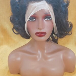 PERRUQUE INDIENNE 12 TAILLE COULEUR NOIRE